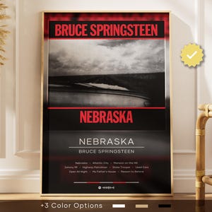 Springsteen Nebraska - Etsy