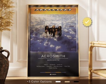 Poster degli Aerosmith / Stampa degli Aerosmith / Stampe di poster degli album / Poster decorativi da parete / Copertina dell'album / Poster di musica rock