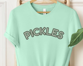Pickles Graphic Unisex Tee - Pickle Lover Gift