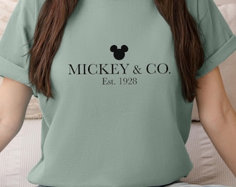 Comfort Colors Mickey & Co Shirt, Disney Shirt, Mickey And Friends Shirt, Disney Trip Shirt, Disney Trip Shirt, Disneyland Shirt