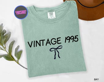 Vintage 1995 Comfort Colors 30th Birthday Shirt