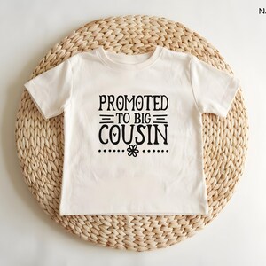 Promoted To Big Cousin Toddler Shirt, Cool Cousin Club Shirt, Baby Announcement Bodysuit, Big Cousin Toddler & Youth Shirt, Cousins Gift