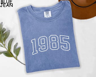 Comfort Colors 1985 T-Shirt - Vintage Inspired 40th Birthday Gift