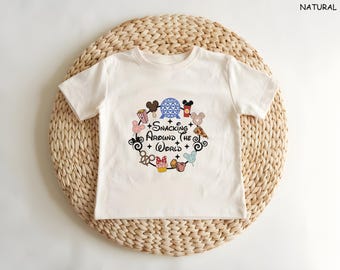 Magic Kingdom Snacks Shirt: Snacking Around the World Tee