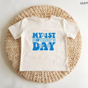 First Mother&#39;s Day Baby Bodysuit, Mother&#39;s Day Baby Bodysuit,  1st Mother&#39;s Day Baby Girl Outfit, Happy 1st Mother&#39;s Day Gift