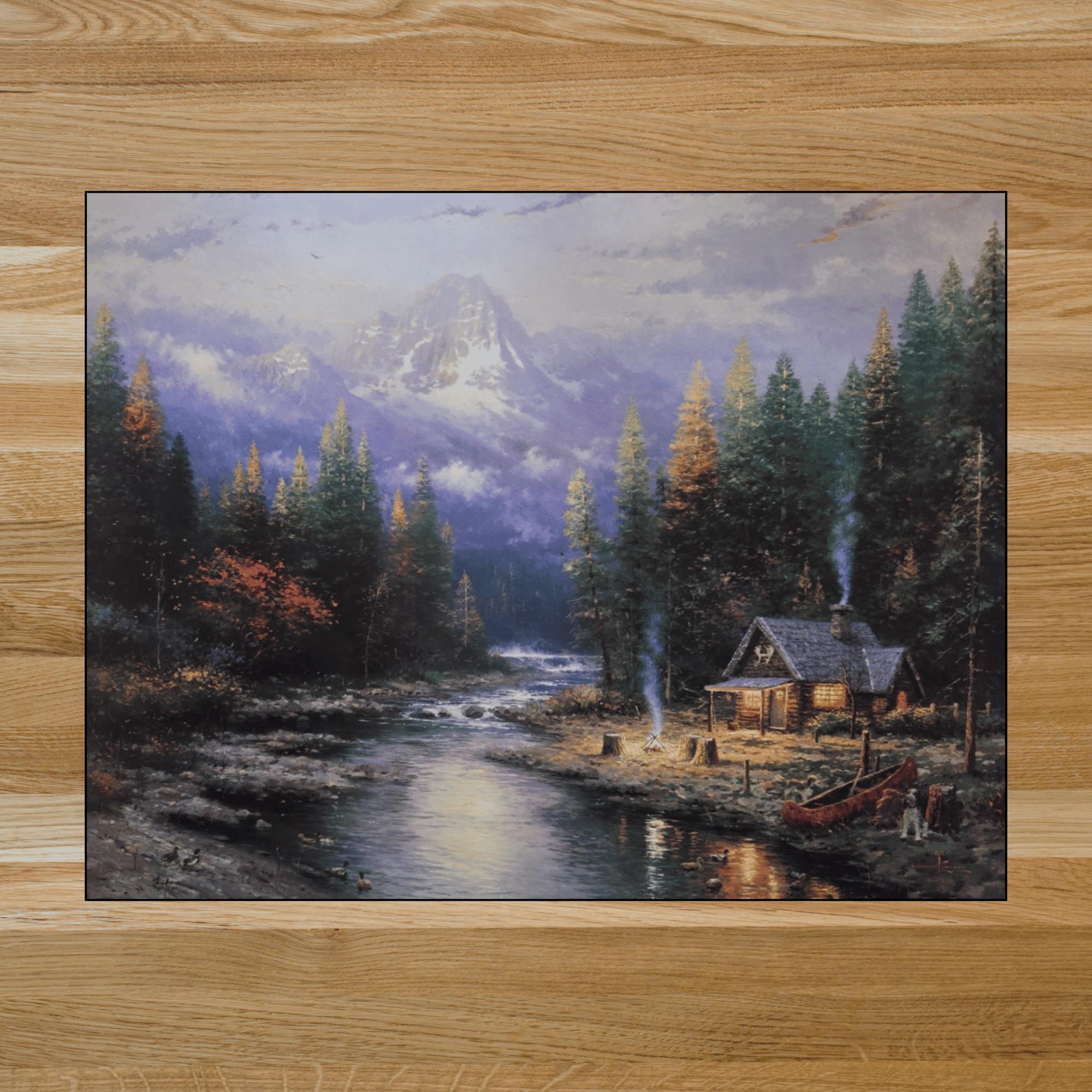 トーマス・キンケードによる限定版リトグラフ（1994年）「完璧な一日の