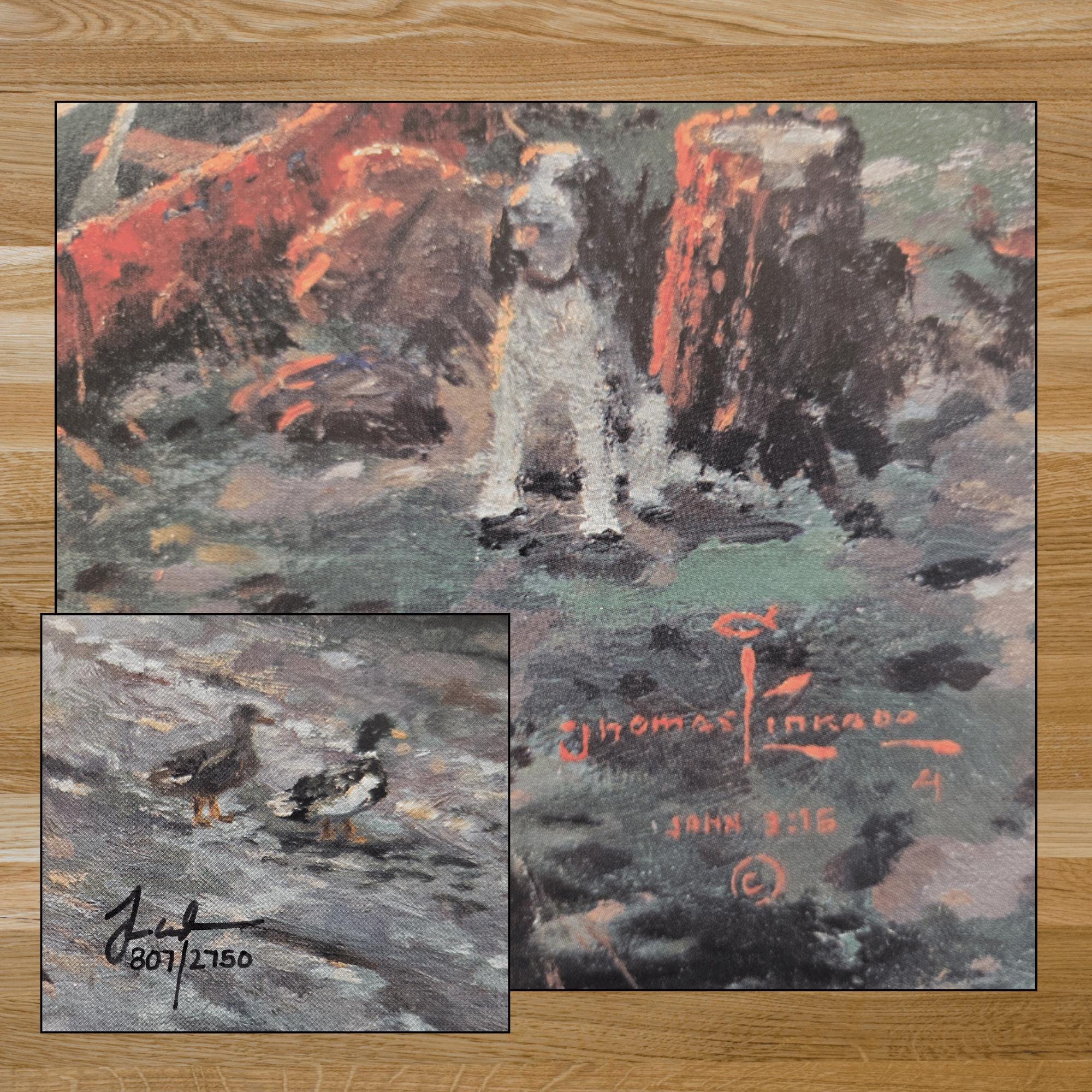 トーマス・キンケードによる限定版リトグラフ（1994年）「完璧な一日の