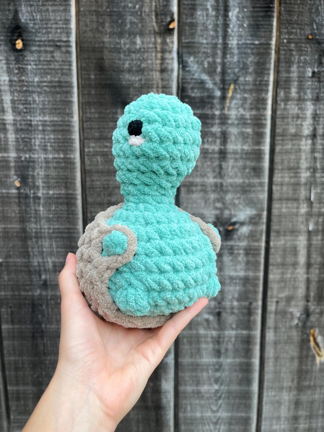Crochet Turtle Removeable Shell Cheeky Turtle With Removable Shell Amigurumi Crocheted Plushie ...