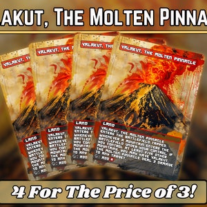 Valakut, le sommet en fusion - procuration - série d'art personnalisée japonaise - procurations magiques uniques en son genre - cartes de qualité pour vos decks préférés !