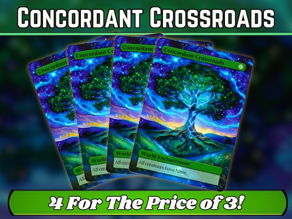 Concordant Crossroads - Proxy - Custom Magic Fantasy Art