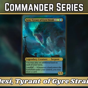 Aesi, Tyrant of Gyre Strait - Proxy - Custom Magic Proxies der klassischen Serie - Hochwertige Karten für Ihre Lieblingsdecks!