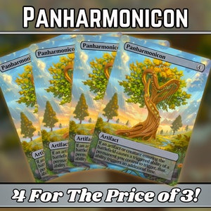 Panharmonicon - Proxy - Serie di opere d'arte fantasy magiche personalizzate - Proxy personalizzati con illustrazioni complete - Ottimo regalo - Elementi essenziali per i tuoi mazzi preferiti!