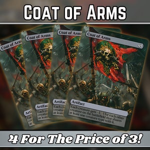 Wappen - Proxy - Custom Magic Fantasy Art Serie - Full-Art Custom Proxies - Großartiges Geschenk - Artefakt-Heftklammern für Ihre Lieblingsdecks!