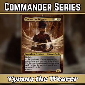 Tymna la Tejedora - Proxy - Serie Commander Clásica - Proxies de Magic personalizados con arte completo - ¡Cartas de alta calidad para tus mazos favoritos!