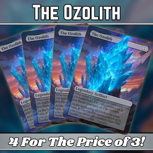 L'Ozolith - procuration - série d'art magique fantastique personnalisée - procurations personnalisées entièrement illustrées - excellent cadeau - artefacts de base pour vos decks préférés !