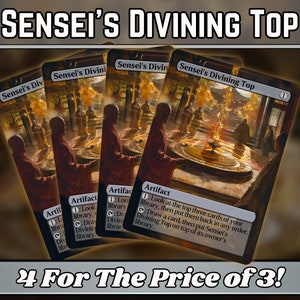 Sensei's wichelroede - Proxy - Custom Magic Fantasy Art Series - Full-art custom proxy's - Cadeau - Artefactnietjes voor je favoriete decks!