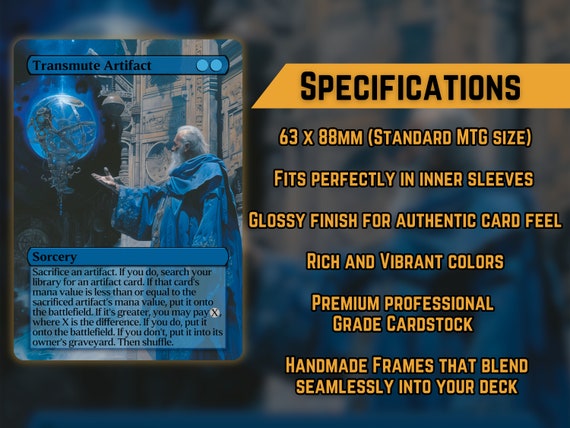 Transmute Artifact · Masters Edition IV (ME4) #69 · Scryfall