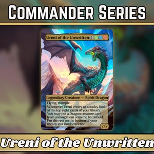 Ureni of the Un wirkend - Klassische Kommandant Serie - Benutzerdefinierte Magische Proxys - Geschenk - Hochwertige Karten für Ihre Lieblingsdecks!