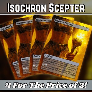 Isochron Septer - Proxy - Custom Fantasy Art Serie - Full-Art Custom Proxies - Großartiges Geschenk - Artefakt-Heftklammern für Ihre Lieblingsdecks!