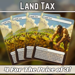 Land Tax - Proxy - Custom Magic Fantasy Art Series - Full-Art Custom Proxys - Hochwertige Karten für Ihre Lieblingsdecks!