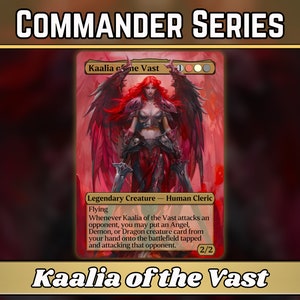 Kaalia of the Vast - Proxy - Serie Classic Commander - Proxy Drago Demone Angelo Tribale a figura intera - Carte di qualità per i tuoi mazzi preferiti!