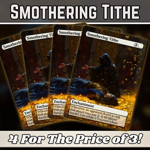 Dîme étouffante - procuration - série d'art magique fantastique personnalisée - procurations personnalisées intégrales - cartes de haute qualité pour vos decks préférés !