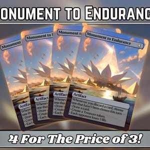 Monumento à Resistência - Proxy - Série de Arte de Fantasia Mágica Personalizada - Proxies personalizados com arte completa - Presente - Artefatos essenciais para seus decks favoritos!
