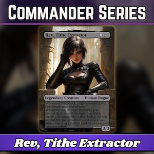 Rev, Tithe Extractor - Proxy - Klassische Kommandanten Serie - Benutzerdefinierte Magie-Vollmacht-Proxies - Hochwertige Karten für Ihre Lieblingsdecks!