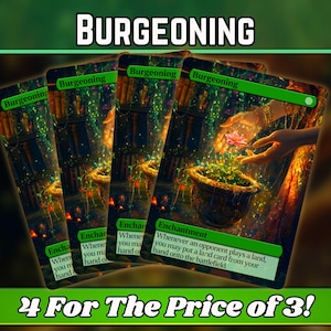 Crescente - Proxy - Série de artes mágicas e fantásticas personalizadas - Proxies personalizados com arte completa - Ótimo presente - Cartas para seus decks favoritos!