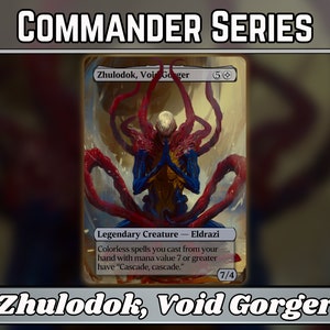 Zhulodok, Void Gorger - Proxy - Classic Eldrazi Commander Series - Illustrations complètes de proxys Magic personnalisés - Des cartes de qualité pour vos decks préférés !