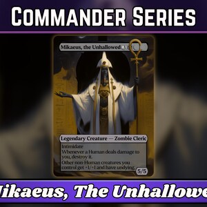 Mikaeus, the Unhallowed - Proxy - Série Commander classique - Illustrations complètes de procurations magiques personnalisées - Cartes de haute qualité pour vos decks préférés !