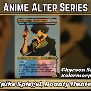 Spike Spiegel, Bounty Hunter // Ghyrson Starn, Kelermorph - Proxy - Anime Altered Series - Carte di qualità per i tuoi mazzi preferiti!