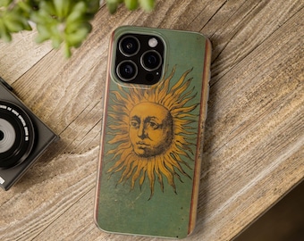 Funda para teléfono con diseño de cartas del tarot para iPhone 16 Pro Max, 15 Pro Max, 14 Plus, 13, 12, 11, XR y Samsung S23 Plus, S23 Ultra, S21, S20