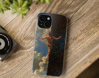 Funda con diseño de inteligencia artificial para iPhone 16 Pro Max, 15 Pro Max, 14 Plus, 13, XR y Samsung S23 Plus, S23 Ultra, S21, S20