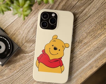 Funda con diseño de Winnie The Pooh para iPhone 16 Pro Max, 15 Pro Max, 14 Plus, 13, 12, 11, XR y Samsung S23 Plus, S23 Ultra, S21, S20