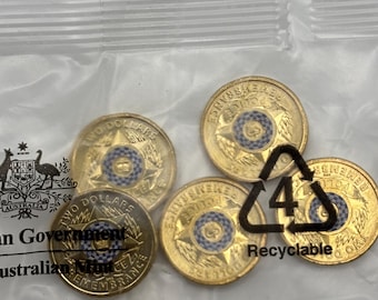 2019 2 dollar coin bag - Police Remembrance