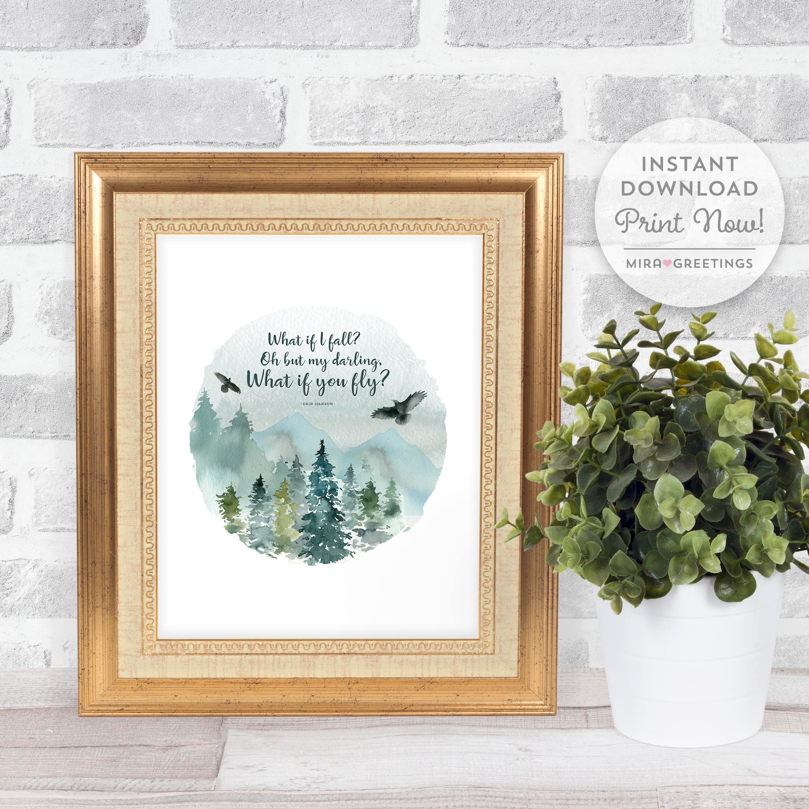 What If I Fall Quote, What If You Fly Quote Famous Quotes Wall Art