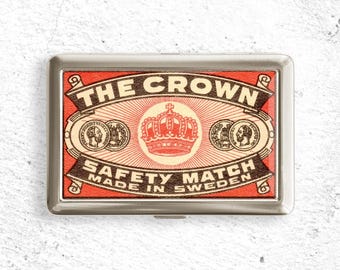 Etui na papierosy Crown Match Label