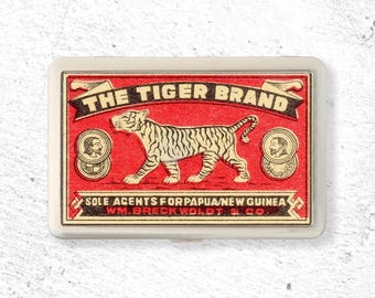 Porta-comprimidos Tiger Brand Match Label - Organizador semanal de comprimidos para 7 dias, estojo para comprimidos, porta-comprimidos, tamanho ideal para viagem.