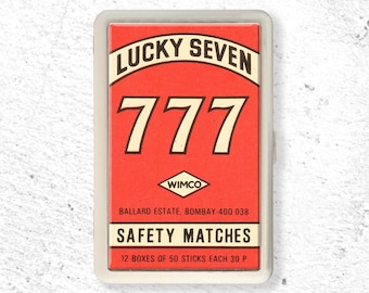 Lucky Seven 777 pillendoosje - pillendoosje, wekelijkse pillendoos 7 dagen, pillendoosje 7 dagen, pillenhouder, reisformaat