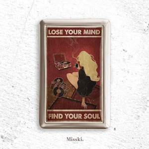 Lose Your Mind Find Your Soul Cigarette Case Card Holder