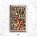 Red Heels Zebra Cigarette Case, Card Holder, Zigarettenetui, Metal Wallet