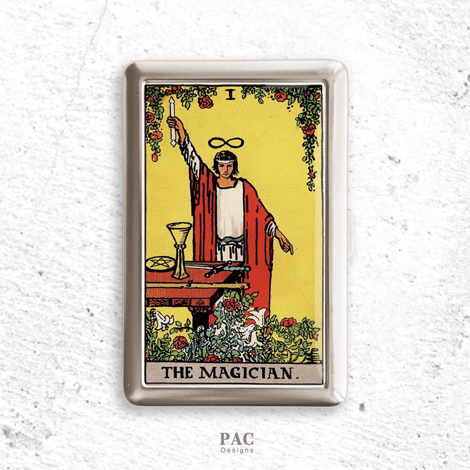 The Magician Tarot Cigarette Case