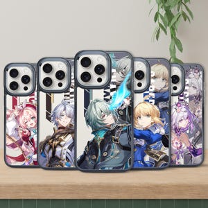 Honkai Star Rail The Herta Anaxa Mydei Sonntag Castorice Boothill 42 Zeichen Handyhülle für iPhone und Samsung Galaxy Cover
