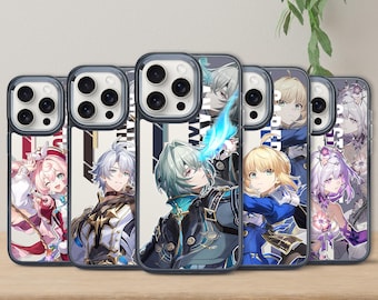Honkai Star Rail The Herta Anaxa Mydei Sunday Castorice Boothill 42 Characters Phone Case For iPhone and Samsung Galaxy Cover