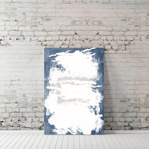 Helle abstrakte moderne Wandkunst minimalistische Wohnkultur Serenity Interior Art Poster Therapeutische visuelle Wandbehang für minimalistischen Liebhaber