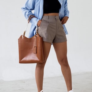 Extra Large tote bag, Shopping leather bag, Tote leather bag, Leather tote bag, Woman leather tote, Woman shoulder bag, Travel bag