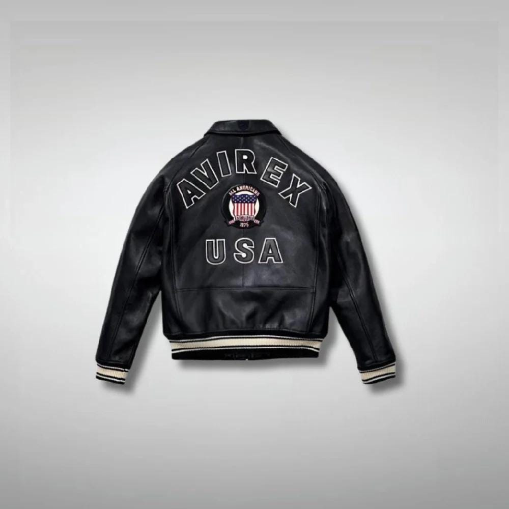 Avirex Leather Jacket Xl - Etsy Avirex Leather Jacket Xl - Etsy