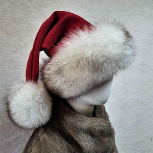 Red Fur Hat - Etsy