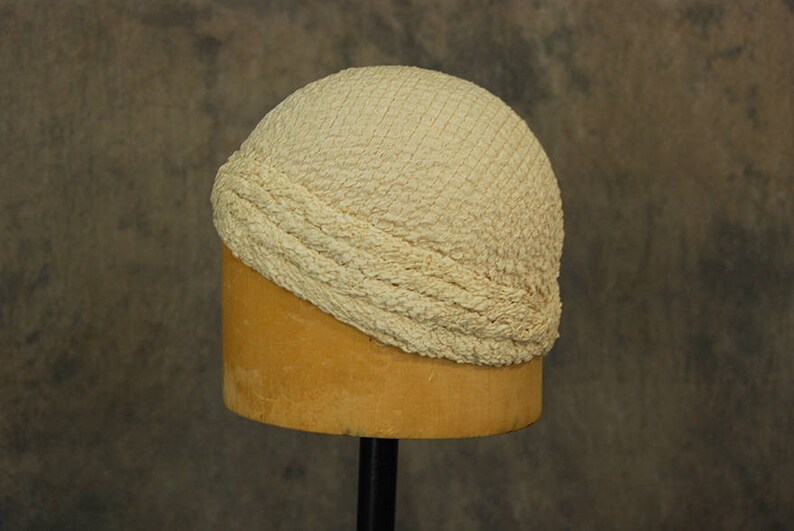 ArDeco Vintage Turban Chapeau Turban Chapeau Femmes Wrap Tricot Turban Pliss/é